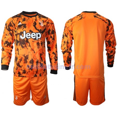 Maillot de Foot Juventus Troisième 2020-21 Manches Longues - Enfant